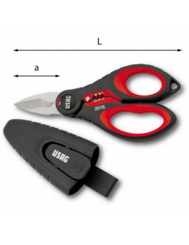 USAG - 207 C FORBICE PER ELETTRICISTI