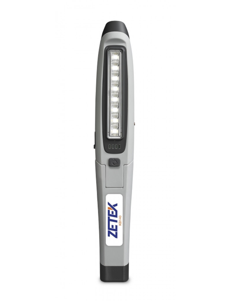 ZECA 39120 LAMPADA TORCIA RICARICABILE A LED MAGNETICA INCLINABILE E ROTANTE