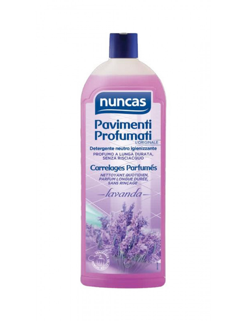 NUNCAS PAVIMENTI PROFUMATI - LAVANDA - DETERGENTE NEUTRO IGIENIZZANTE