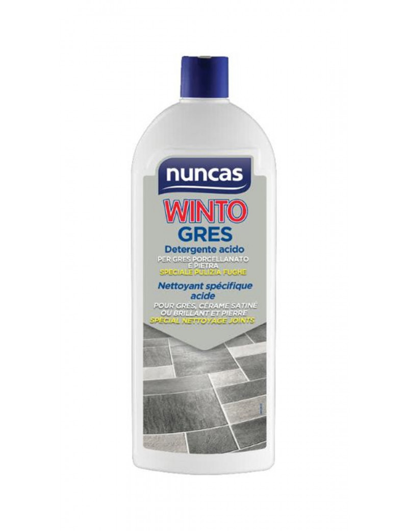 NUNCAS WINTO GRES - DETERGENTE PER LA PULIZIA DI PAVIMENTI IN GRES